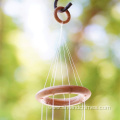 Wind Chime with Agate Slices for Indoor or Outdoor Use